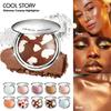 Highlighter Bronzer Cream Monochrome Highgloss Glitter Long-Lasting Natural Matte Concealer Contouring Make Up