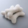 Dog Squeaky Toy Soft Plush Dog Chew Toy Boredom Relief Interactive Bone-shaped