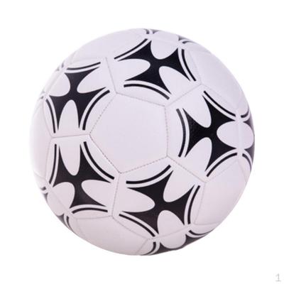 1 Pieces Black and White Soccer Ball Standard Playing Football Training Equipment