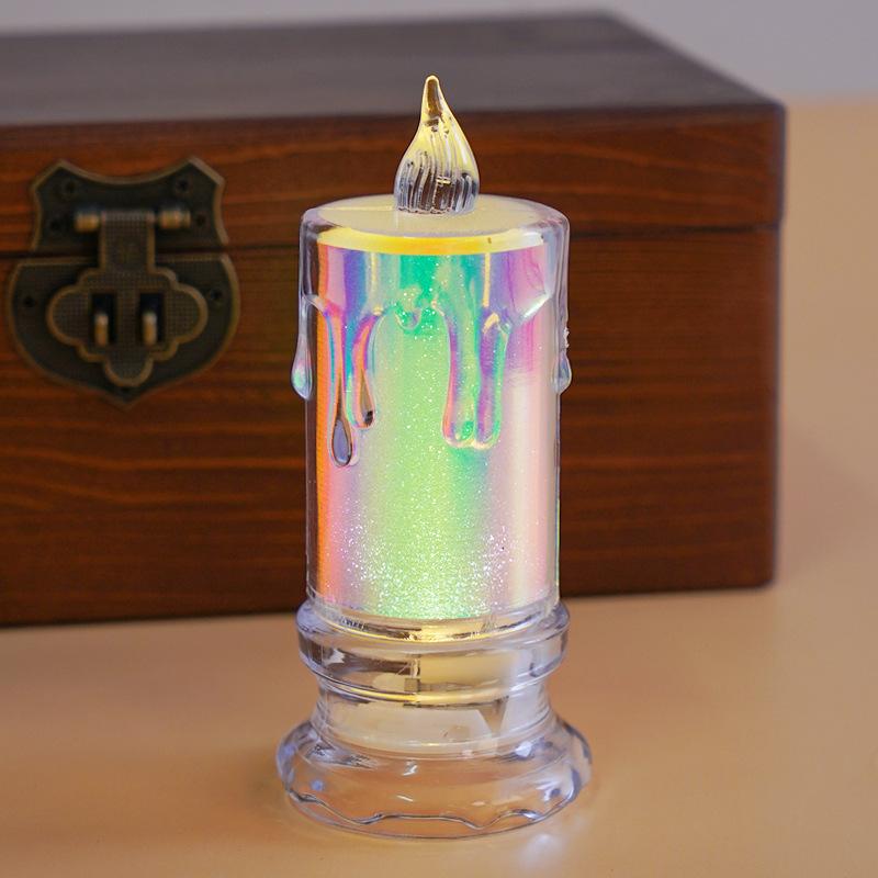 

СвечиОгни для общежития и спальни Ночные огни Огни для создания атмосферы на день рождения и Маленькие настольные украшения [Large Size] with base