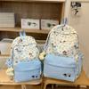 Schoolbag Korean Ins Leopard Print Backpack for Women's 1011 New Large-capacity Junior High School Backpack for High School Students