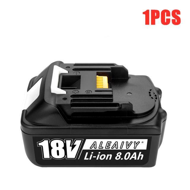 

Новейшая версия со светодиодным зарядным устройством Bl1860b 18 В 8ah литий-ионный аккумулятор для электроинструмента для Makita Bl1830 Bl1840 Bl1850