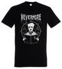 Nevermore T-Shirt Edgar Allan Allen Symbol Poe Raven Horror Autor