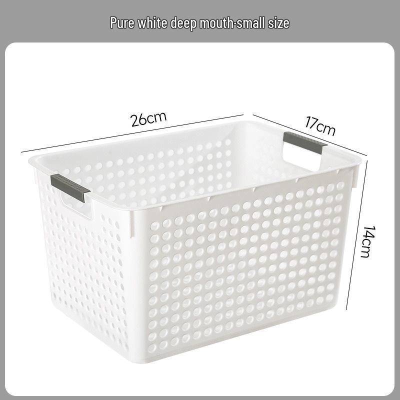Multi-Purpose Plastic Storage Box and Toy Basket