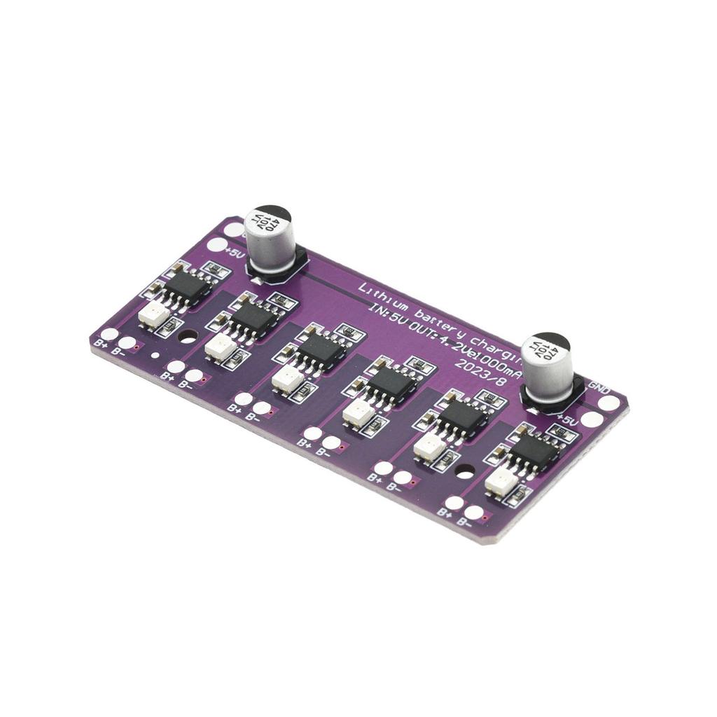 1~100Pcs 6 Channel Independent Charging Array 4.2V3.7V 18650 Lithium Battery Charging Circuit Simultaneous Electr Vehicle charge