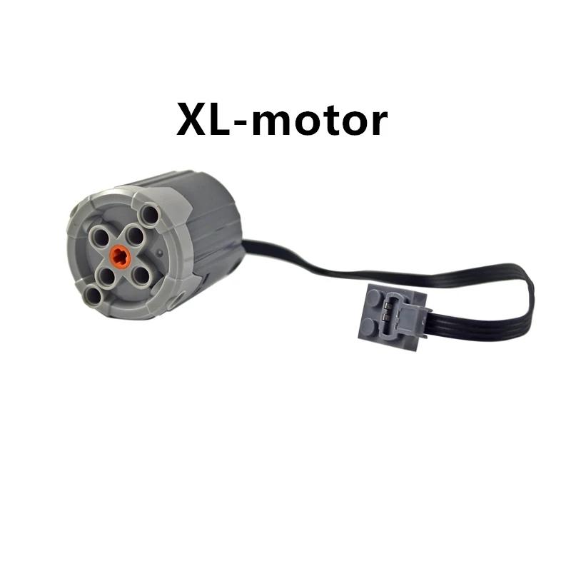Technical Motor Parts Building Block Compatible Technical Mechanical Group MOC PF Power Function Upgrade XL-M-Servo Motor Leduo