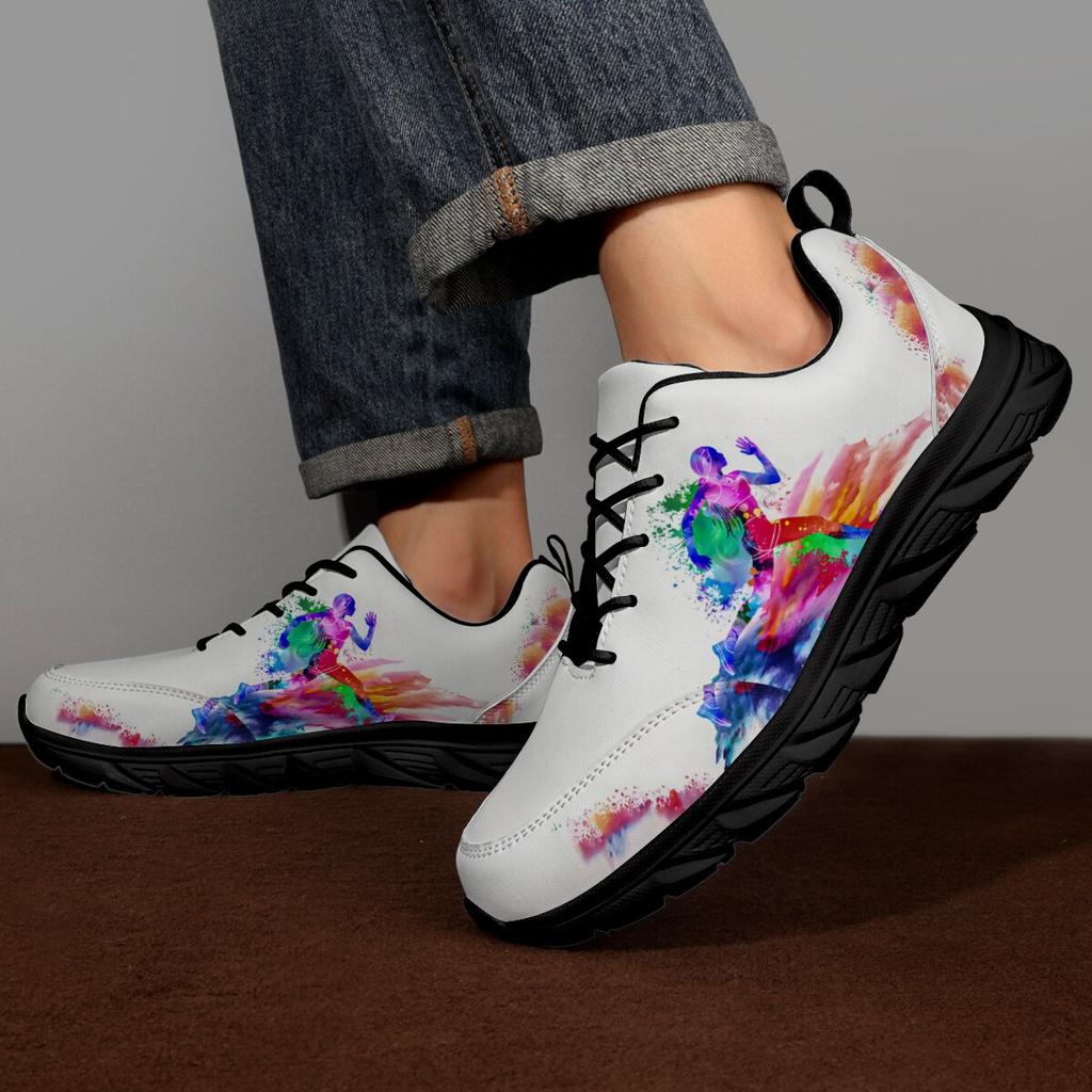 Men's Shoes Lace Up Casual Vulcanized Shoes Men Running Training Mens Women Sneakers Travel Walking Sneakers Male Sports Shoe