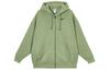 Athleisure Collection, Fleece Lined Thermal Hooded Long Sleeved Jacket Women's Light Green DD5635-386