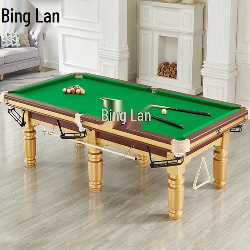Binglan 9-Foot Chinese Black Eight Billiards Table