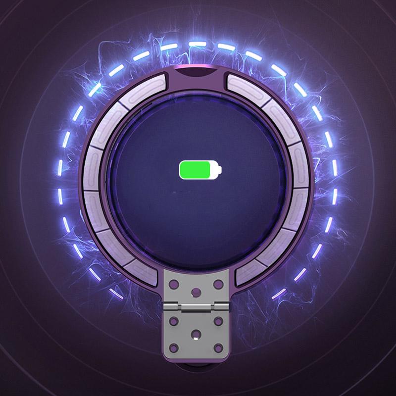 For iPhone 14 Pro Case TPU+PC Phone Cover with Magnetic Invisible Kickstand