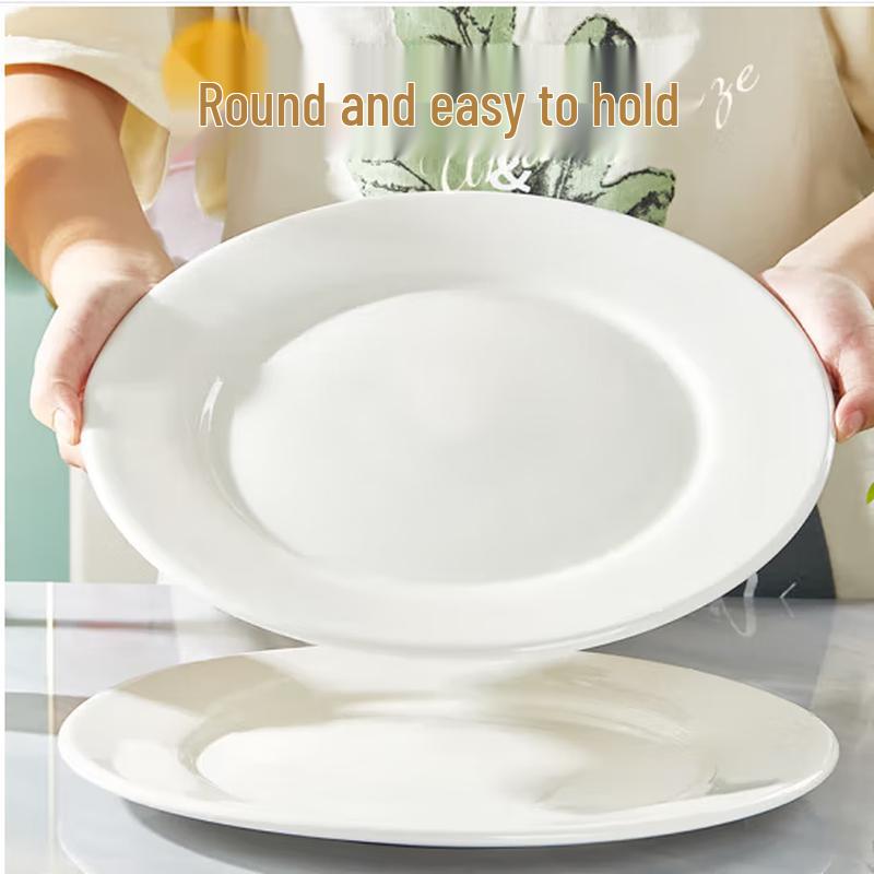 SIFAR Ceramic Steak & Dinner Plate Set