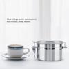 Stainless Steel Vacuum Sealed Storage Jar Transparent Cover Airtight Storage Container Sturdy Locking Clamp Kitchen Canister