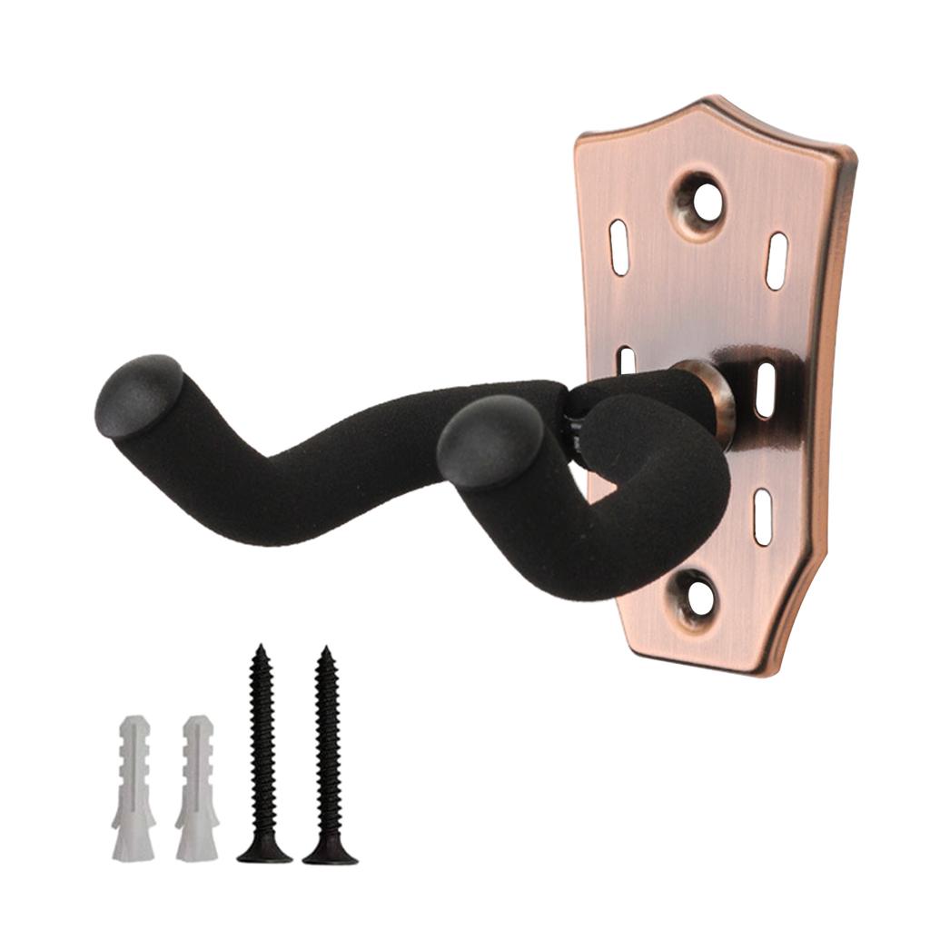 Multifunctional Guitar Wall Mount Metal Guitar Hanger Guitar Wall Hanger Guitar Holder Hook Stand Wall for Guitar Player