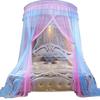 Summer New Luxury Mosquito Net Princess Elegant Bedding Curtains Dome Hanging Bedding Canopy Two-color Anti Insect Tent
