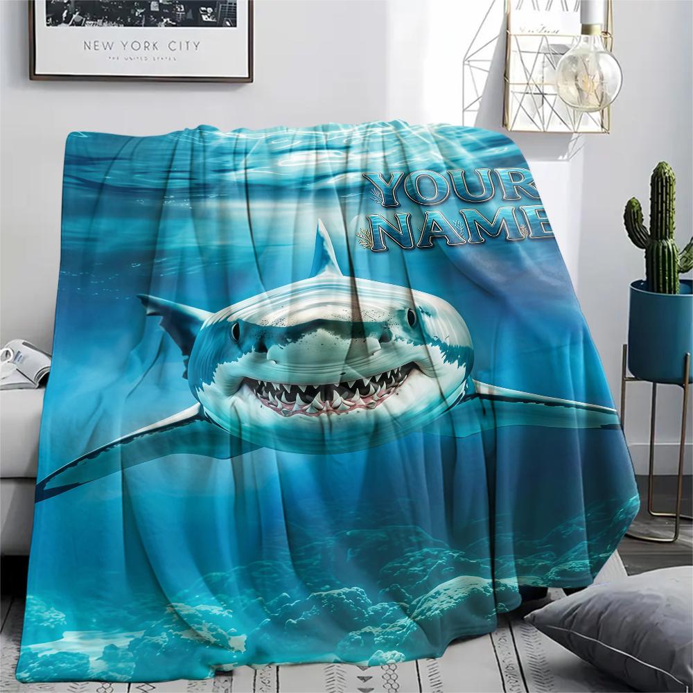1PC Custom Name Nautical Adventure Map Patterned Flannel Blanket Suitable For All Seasons for Home Decor Warmth and Comfort Gifts Holiday Present_lx