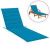 Day and Night - Day and Night Blue Oxford Cloth Lounger Cushion 200x70x3 Cm