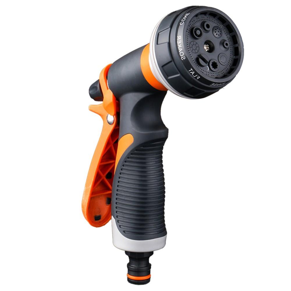 

Heavy Duty Garden Hose Nozzle 1/2PCS 8 Watering Patterns Spray Nozzles for Cleaning, Watering Garden Street, Washing Cars