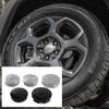 4 Pièces 55mm 64mm Cache-Moyeux Logo Jeep Cache-Centre de Roue de Voiture Pour Jeep Grand Cherokee Wrangler JK Gladiator Compass Renegade Patriot