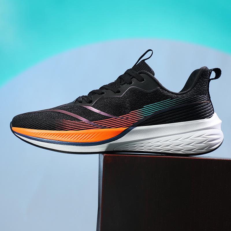 Мужские кроссовки для бега дышащие кроссовки для бега амортизирующая спортивная обувь большого размера с мягкой подошвой 36 3259₽