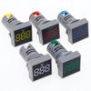 60-500V AC Digital Voltage Meter Indicator Light Square Panel Meter LED Digital Voltmeter