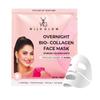WILDGLOW Mascarilla Facial Nocturna Coreana Piel de Cristal con Bio-Colágeno para Hidratación Profunda, Pigmentación, Antienvejecimiento y Minimización de Poros | Ácido Hialurónico, Niac