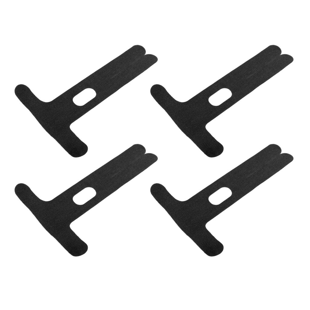 4pcs Precut Elbow Tape Waterproof Breathable Muscle Support Elastic Sports Tape for Running Basketball