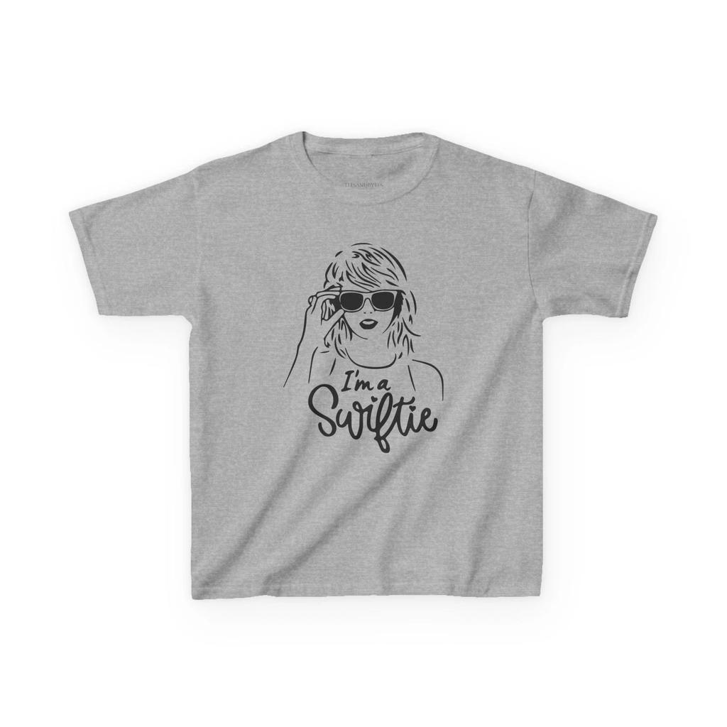 Pop Culture Tee, Big Fans Graphic , Comfortable Cotton Children's T-shirt