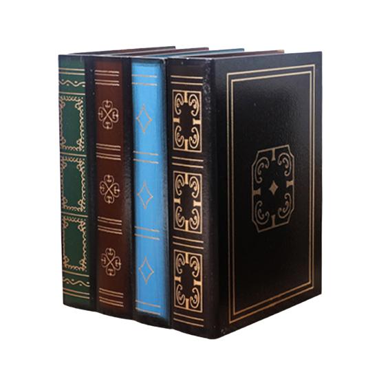 Dekoratives Bücherregal-Zubehör, Dekorationen aus falschen Büchern, Klappdeckel mit Hohlraum-Stauraum, Vintage-Dekor-Stil-Box, für Couchtisch, Auslage