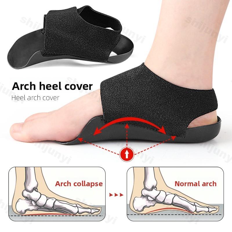 Fashion 1 Pair Arch Support Half Arch Correct Insole Orthotic X/O Type Leg Shoe Insoles for Flat Foot Pain Relief Plantar Fasciitis Heel