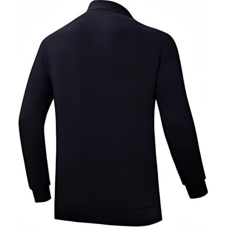 Anta Trainingsserie Buchstaben Stehkragen Reißverschluss Langarmjacke Herrenjacken Basic-Schwarz 152437702-4