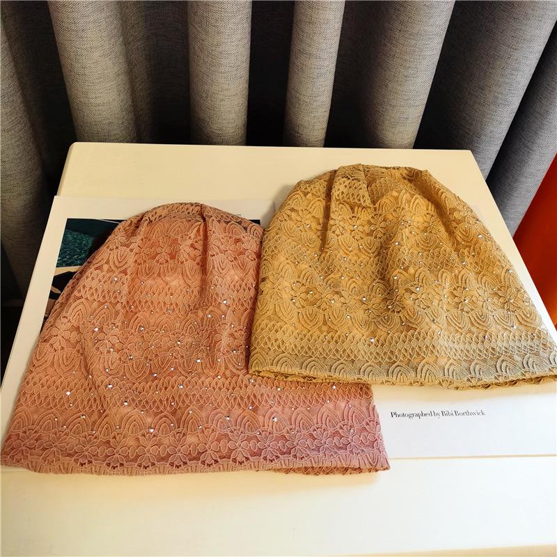 Womens Beanie Lace Turban Soft Sleep Cap Chemo Hats Fashion Slouchy Hat