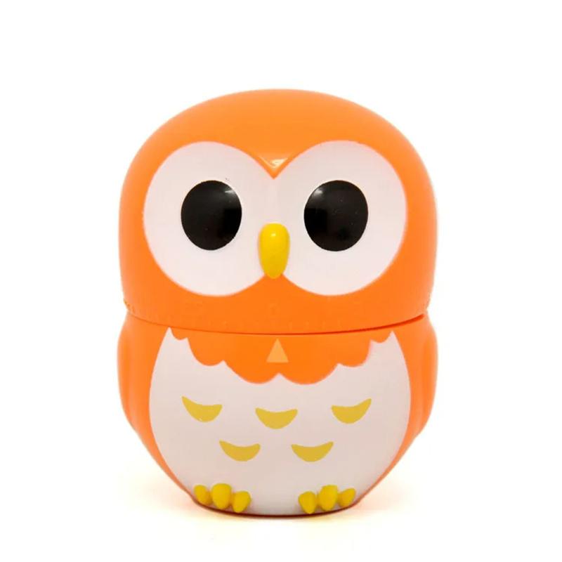 Cartoon Owl Timer Kitchen Cooking Oven Mechanical Timer Easy Operate Baking Helper Home Decoration for Children and Adults3
