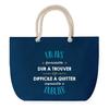 Sac De Plage Bleu Anse Corde Un AVS Formidable Homme Cadeau Anniversaire Noël | Grand Sac De Transport &amp; Sport