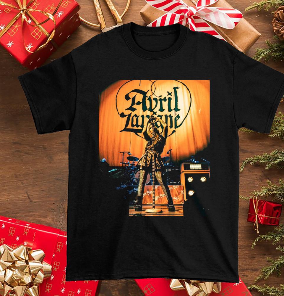 

nEW Avril Lavigne Cotton Full Size S To 4XL Shirt Unisex Unisex T-Shirt L