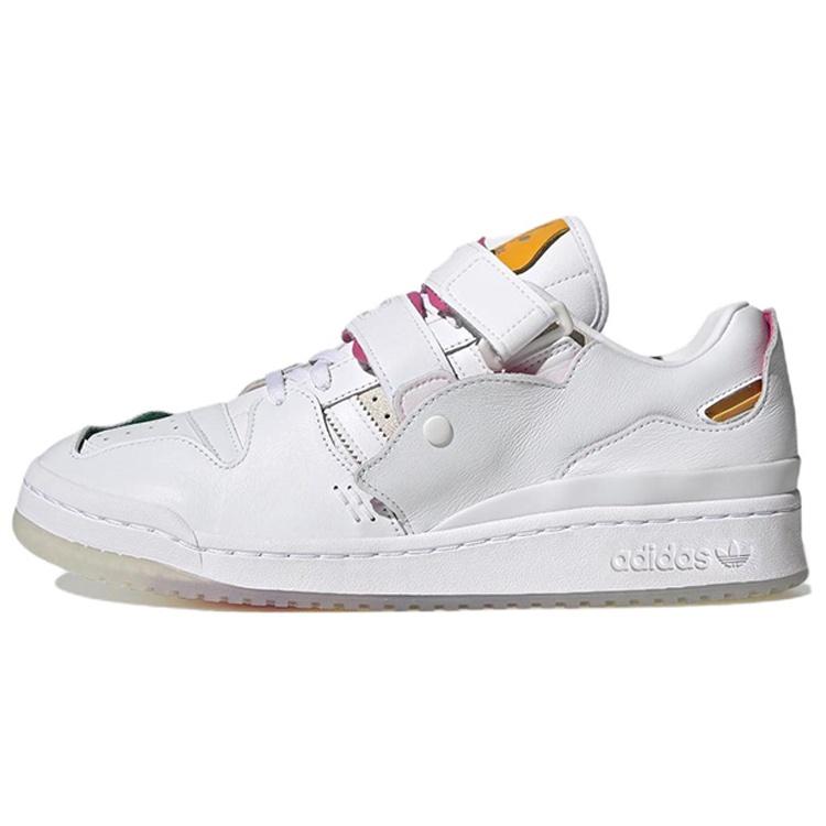 adidas Originals Forum 84 Low x FiSN  White Pink  Men s GY2416 EU 44⅔