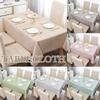 PEVA Checkered Printed Household Waterproof Oil-proof Dining Table Cloth Table Cover For Party Hotel Dining Hall Decoration