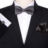 Men'S Groom Wedding Host Solid Color Bow Tie Best Man Suit Korean Version Shirt Bow Tie Wedding Men'S Bow