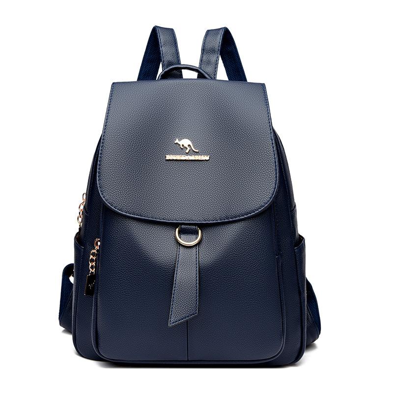 

Женский рюкзак, модный школьный рюкзак синий