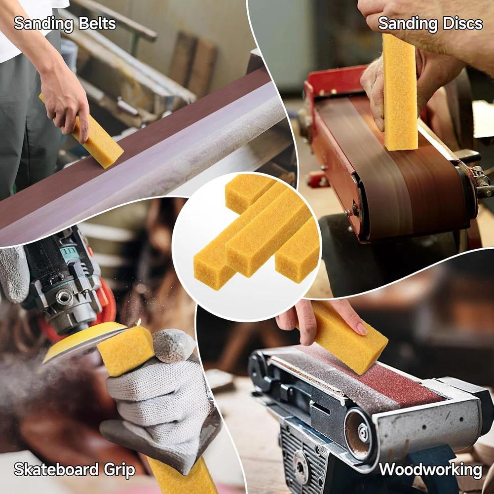 Abrasive Cleaning Eraser Stick Woodworking Eraser Block Rubber Eraser Sandpaper Belts for Sanding Belts Sanding Discs Rough Tape