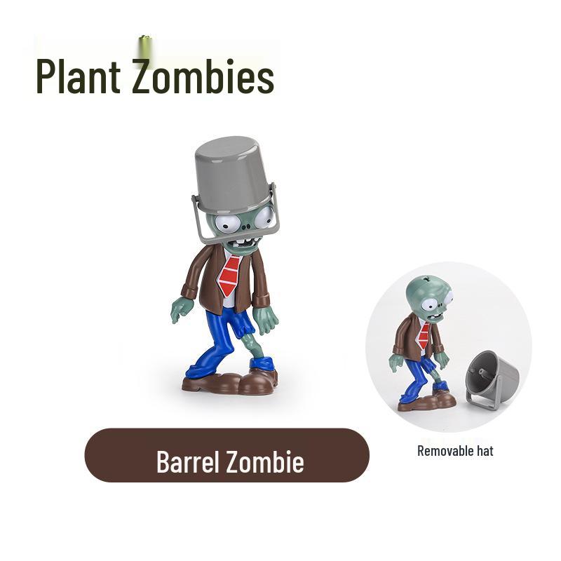 Plants Vs. Zombies Toy Set: Bewitching Mushroom, Fish Hook, Grassland Mine, Flaming Tree, Poison Pea