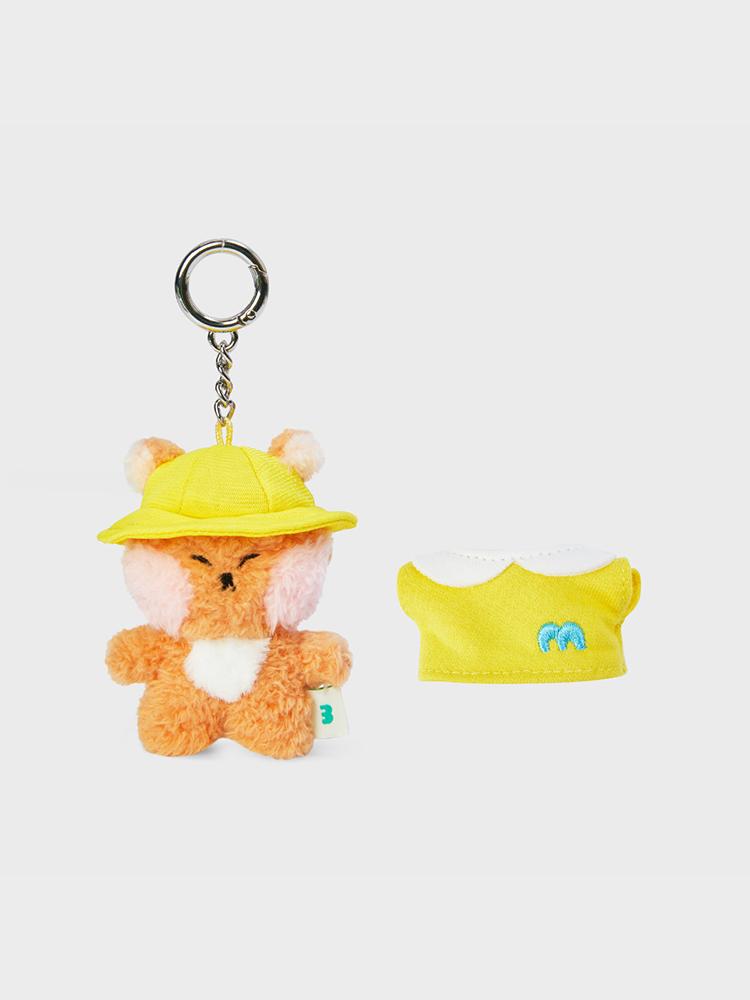 LINE FRIENDS Mini MININI School Chichini Plush Keychain Doll