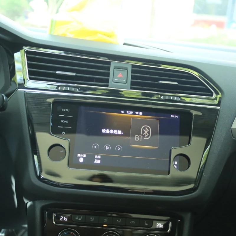 Decorative Patch for Automobile Central Control Navigation Panel For Volkswagen VW Tiguan L 2017-