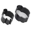 2PCS Leather Cutting Dies Alloy Steel Vegetable Shape Manual Punching Die Tool 51mm 43mm Height