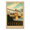 Italy Tuscany Florence City Travel Canvas Paintings Vintage Picture Kraft Posters Coated Wall Stickers Home Decoration Gift