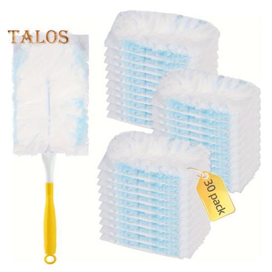 1 Set Expandable Duster Starter Kit 180/360 Duster Kit Handle Washable Mini Cleaning Duster Head Set Ceiling Fan Dust Remover