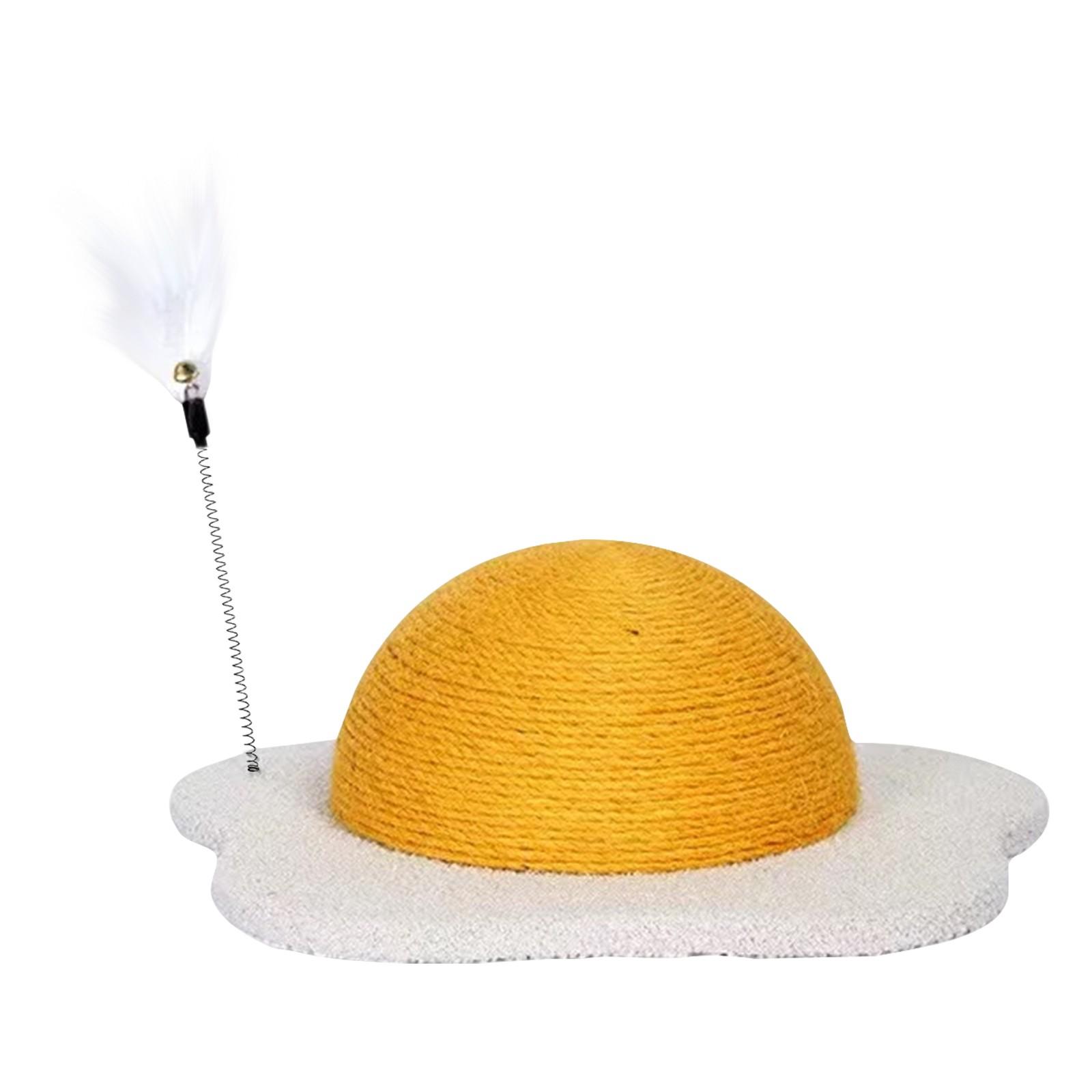 

Развивающие игрушки для кошек, интерактивные, для кошек в помещении, коробка для дразнения с пищащими игрушками и царапаньем, игрушки для бега с мячом для физических упражнений для кошек One Size коричневый