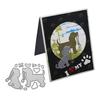 Adorable Dog Metal Cutting Dies DIY Scrapbooking Embossing Paper Cards Stencil