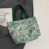 Large Capacity Single Shoulder Handbag for Women New Canvas Bag for Women Ins Versatile Shopping Commuter Tote Bag for Women