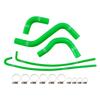 Silicone Radiator coolant Hose kit For Kawasaki Z900 Z900RS 2017-2025 Green