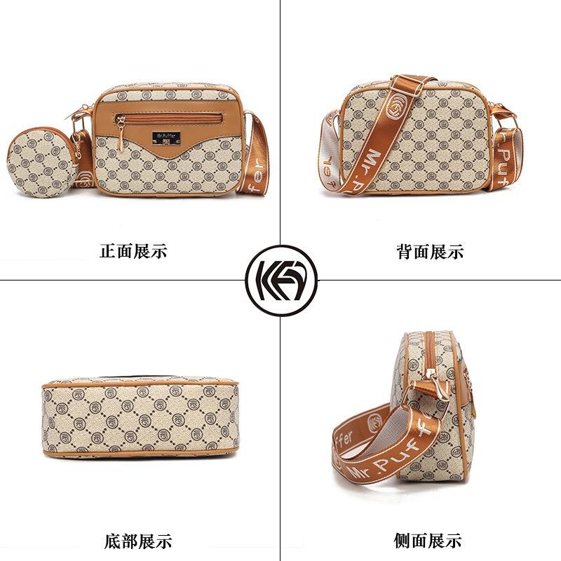 Bag Women's One Crossbody Bag Multi-compartment Hot Selling Fashion Printed Shoulder Bag Classic